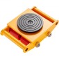 VEVOR Machinery Skate Dolly, 13.200 LBS/6T Industrial Machinery Mover, Heavy Duty Carbon Steel Machinery Moving Skate με 4 τροχούς PU και αντιολισθητικό καπάκι περιστροφής 360° για αποθήκη, εργαστήριο, εργοστάσιο