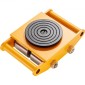 VEVOR 4PCS Machinery Skate Dolly, 11999,8 kg Industrial Machinery Mover, Heavy Duty Carbon Steel Machinery Moving Skate & 4 Carbon Steel Wheels and 360° Rotation Αντιολισθητικό καπάκι για αποθήκη, εργοστάσιο