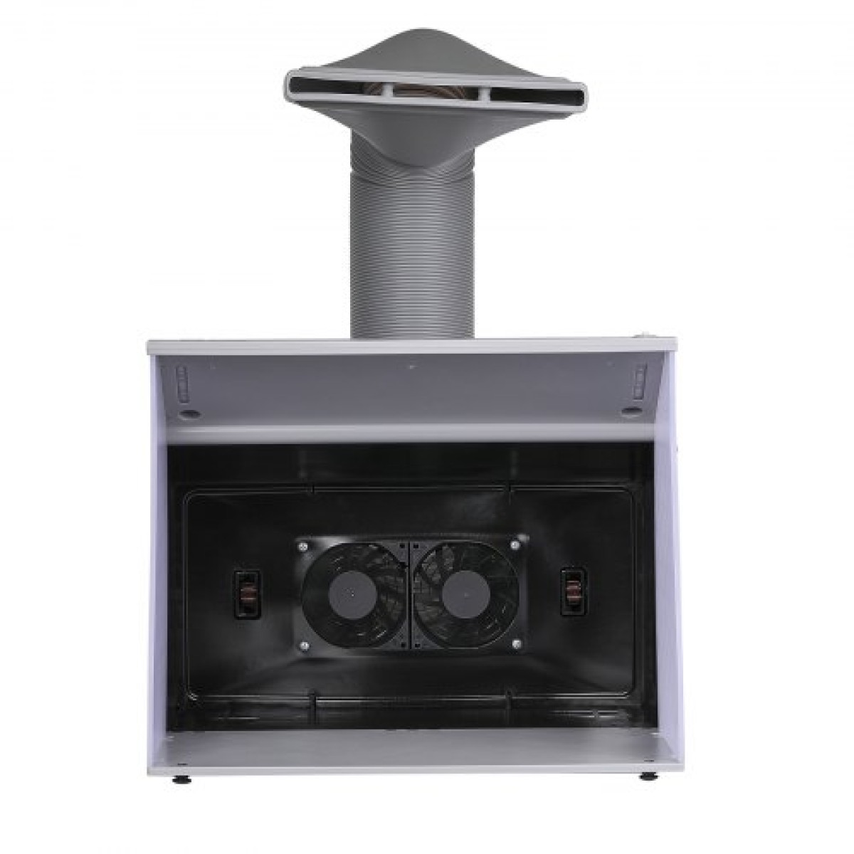 VEVOR Airbrush Booth Spray, Φορητό Hobby Airbrush Paint Booth Booth με 4 φως LED, ισχυρούς διπλούς ανεμιστήρες εξάτμισης, πικάπ και λάστιχο επέκτασης 6 ft, για ζωγραφική μοντέλων, τεχνών, χειροτεχνίας, κέικ
