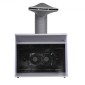 VEVOR Airbrush Booth Spray, Φορητό Hobby Airbrush Paint Booth Booth με 4 φως LED, ισχυρούς διπλούς ανεμιστήρες εξάτμισης, πικάπ και λάστιχο επέκτασης 6 ft, για ζωγραφική μοντέλων, τεχνών, χειροτεχνίας, κέικ