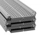 VEVOR Gutter Gutter, πλάτος 127 mm, Φίλτρο αλουμινίου DIY κάλυμμα υδρορροής, 52 ΤΕΜ 63,4 m Συνολικό μήκος, 4 mm διάμετρος οπής & 0,5 mm πάχος Raptor Gutter Gutters Ταιριάζει σε κάθε στέγη ή τύπο υδρορροής