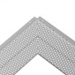 VEVOR Gutter Gutter, πλάτος 127 mm, Φίλτρο αλουμινίου DIY κάλυμμα υδρορροής, 52 ΤΕΜ 63,4 m Συνολικό μήκος, 4 mm διάμετρος οπής & 0,5 mm πάχος Raptor Gutter Gutters Ταιριάζει σε κάθε στέγη ή τύπο υδρορροής