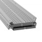 VEVOR Gutter Gutter, πλάτος 5 ιντσών, φίλτρο αλουμινίου DIY κάλυμμα υδρορροής, 26 ΤΕΜ 104 ft Συνολικό μήκος, 0,157'' διάμετρος οπής & 0,02'' Χονδρό προστατευτικό υδρορροής Raptor ταιριάζει σε κάθε στέγη ή τύπο υδρορροής