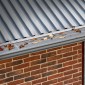 VEVOR Gutter Gutter, πλάτος 152mm, Φίλτρο αλουμινίου DIY κάλυμμα υδρορροής, 26 ΤΕΜ 264 cm Συνολικό μήκος, διάμετρος οπής 4 mm & 0,5 mm πάχος Raptor Gutter Gutters Ταιριάζει σε κάθε στέγη ή τύπο υδρορροής