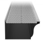 VEVOR Gutter Gutter, πλάτος 152 mm, Φίλτρο αλουμινίου DIY κάλυμμα υδρορροής, 52 ΤΕΜ 528 cm Συνολικό μήκος, διάμετρος οπής 4 mm & 0,5 mm πάχος Raptor Gutter Guards Ταιριάζει σε κάθε στέγη ή τύπο υδρορροής