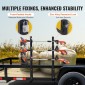 Βάση κοπής VEVOR, 3 Θέσεις Weeder Trimmer Rack, Locking Trim Holder Landscape Rack Carrier Mount on Open Pickup/Trailer Enclosed Trailers, Pair
