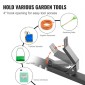 Βάση κοπής VEVOR, 3 Θέσεις Weeder Trimmer Rack, Locking Trim Holder Landscape Rack Carrier Mount on Open Pickup/Trailer Enclosed Trailers, Pair