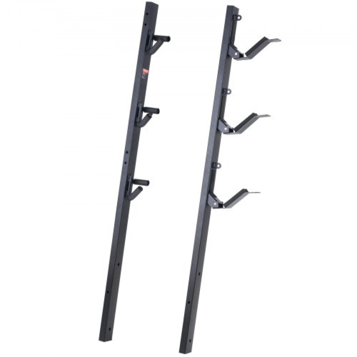 Βάση κοπής VEVOR, 3 Θέσεις Weeder Trimmer Rack, Locking Trim Holder Landscape Rack Carrier Mount on Open Pickup/Trailer Enclosed Trailers, Pair