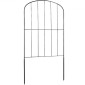 Φράχτη κήπου VEVOR, φράχτη χωρίς σκάψιμο 61 cm (Υ) x 33 cm (L) Φράχτη από ζώα, υπόγεια διακοσμητική περίφραξη κήπου με διάκενο 5,1 cm, μεταλλικός φράχτης σκύλου για την αυλή και την εξωτερική βεράντα, 28 πακέτο