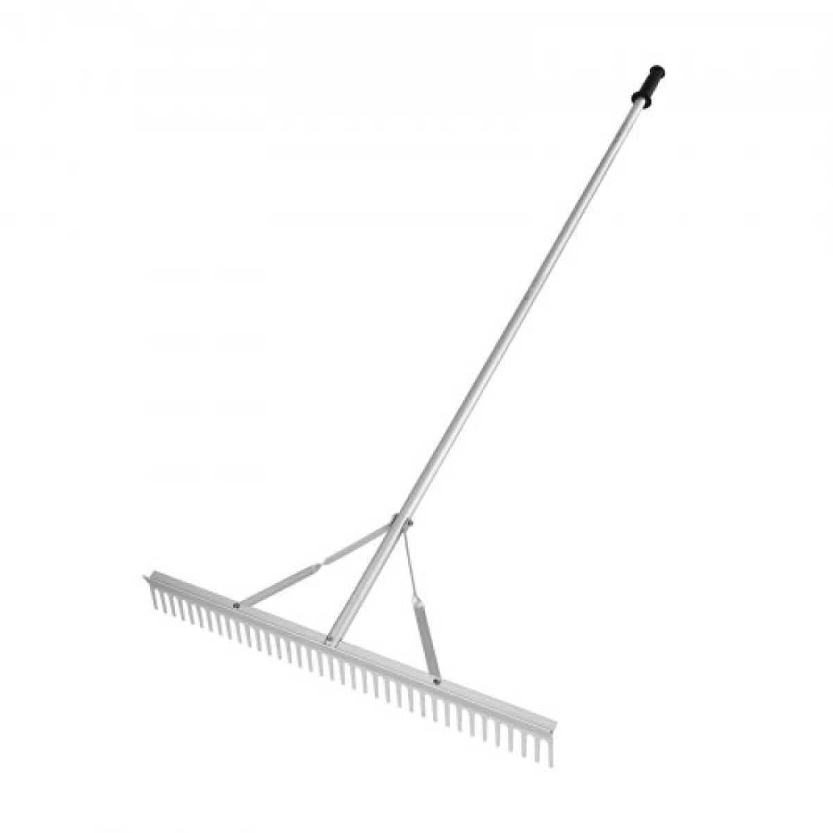 VEVOR Landscape Rake, 915mm Head Aluminium Landscape Rake, Lake Weed Rake με μακρύ χερούλι 1915mm, για χαλάρωση του εδάφους, φροντίδα γκαζόν, βοτανίζοντας λίμνη, κήπος, λίμνη