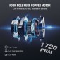 VEVOR 11,4 L Vacuum Chamber and 3,5 CFM Pump Kit, Tempered Glass Lid Vacuum Chamber Dessing Kit, Μονοβάθμια αντλία κενού με φιάλη λαδιού 250 ml, για σταθεροποίηση ξύλου, απαέρωση σιλικονών, εποξειδικά
