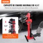 Συμπιεστής ελατηρίου VEVOR Strut, 4,5 Ton/4499,6 kg Χωρητικότητα υδραυλικού γρύλου, Ονομαστική δύναμη συμπίεσης 1 τόνου, Εργαλείο συμπιεστή σπειροειδούς ελατηρίου γόνατου γόνατου Auto, Συμπιεστής υδραυλικού ελατηρίου για αφαίρεση ελατηρίου γόνατου