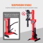 Συμπιεστής ελατηρίου VEVOR Strut, 4,5 Ton/4499,6 kg Χωρητικότητα υδραυλικού γρύλου, Ονομαστική δύναμη συμπίεσης 1 τόνου, Εργαλείο συμπιεστή σπειροειδούς ελατηρίου γόνατου γόνατου Auto, Συμπιεστής υδραυλικού ελατηρίου για αφαίρεση ελατηρίου γόνατου