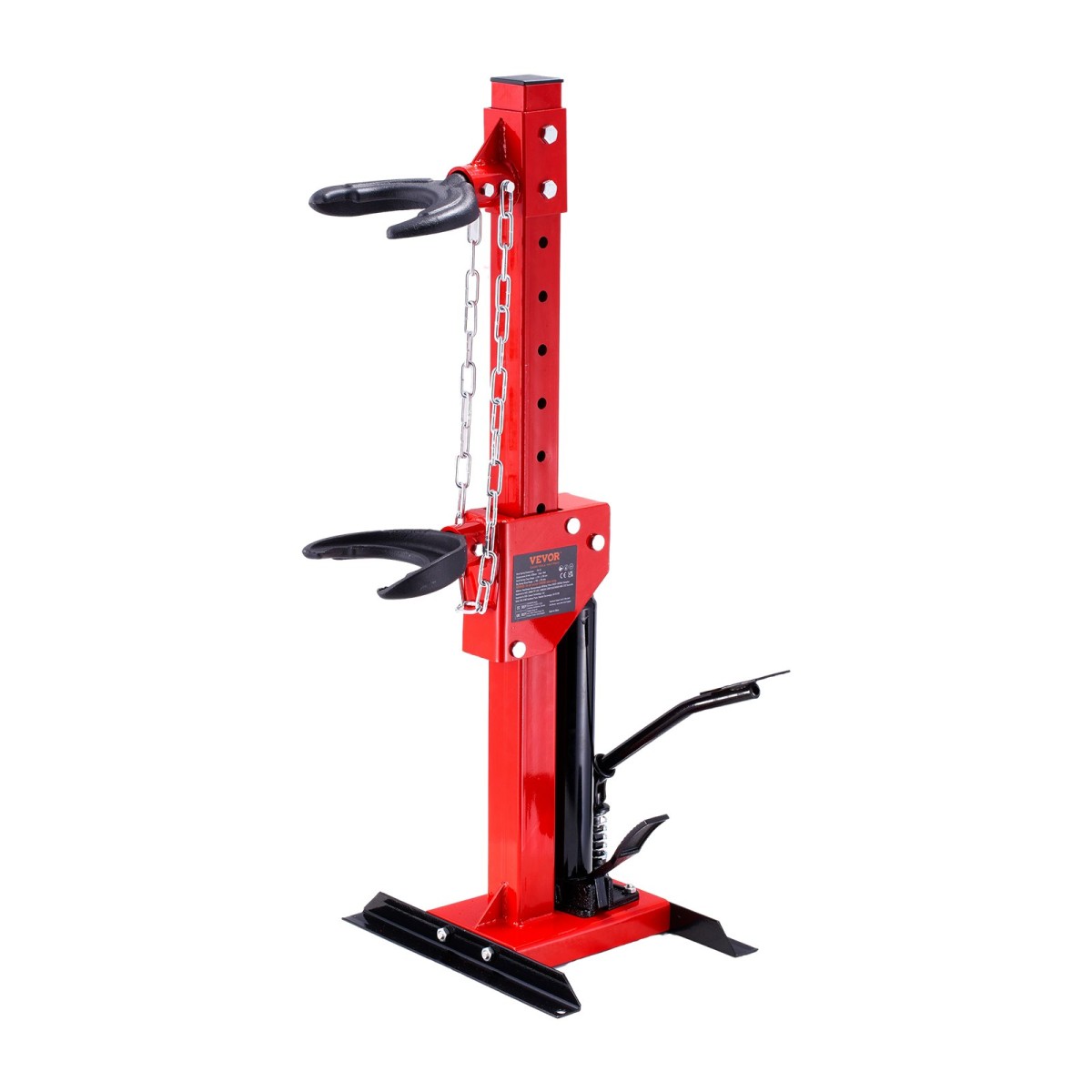 Συμπιεστής ελατηρίου VEVOR Strut, 4,5 Ton/4499,6 kg Χωρητικότητα υδραυλικού γρύλου, Ονομαστική δύναμη συμπίεσης 1 τόνου, Εργαλείο συμπιεστή σπειροειδούς ελατηρίου γόνατου γόνατου Auto, Συμπιεστής υδραυλικού ελατηρίου για αφαίρεση ελατηρίου γόνατου