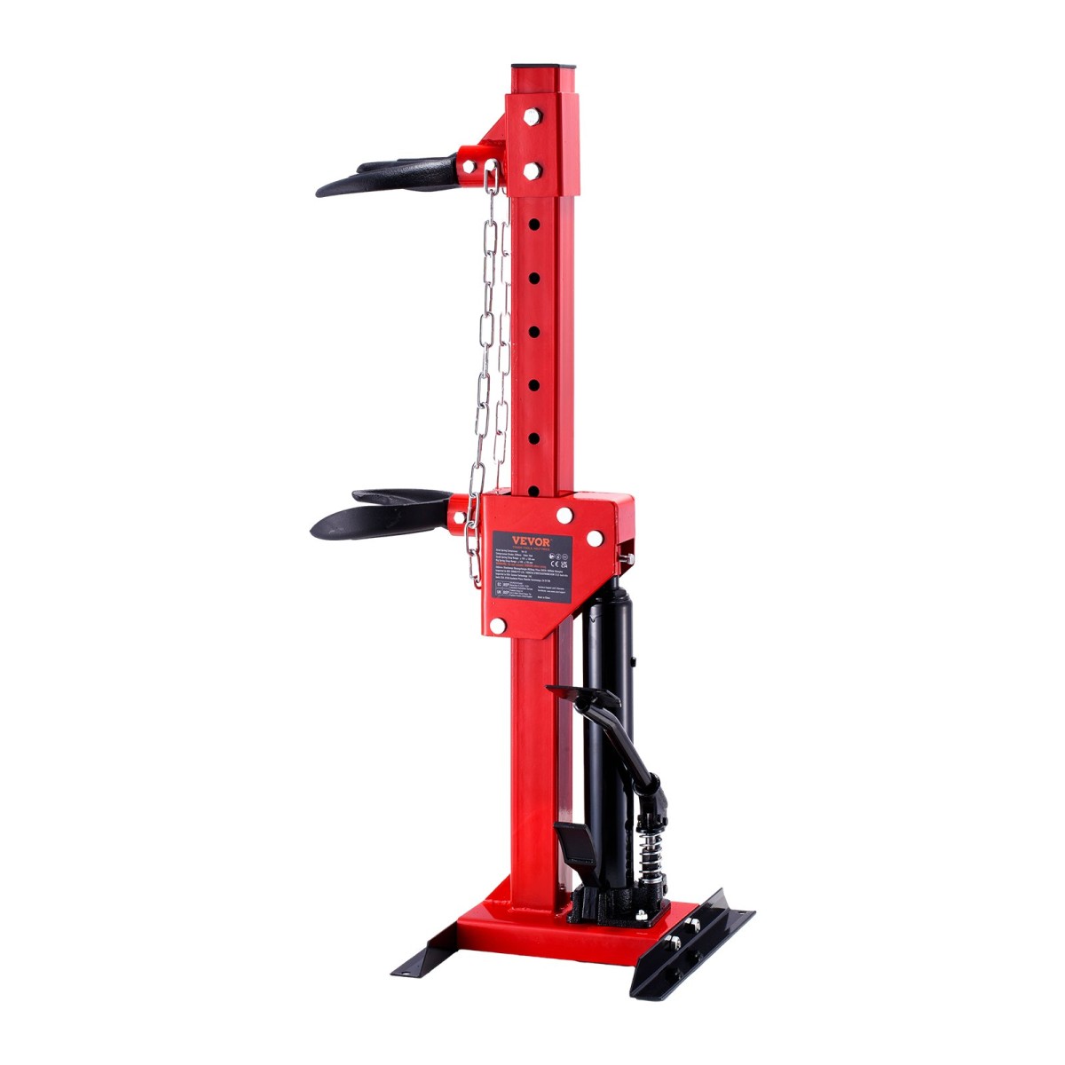 Συμπιεστής ελατηρίου VEVOR Strut, 4,5 Ton/4499,6 kg Χωρητικότητα υδραυλικού γρύλου, Ονομαστική δύναμη συμπίεσης 1 τόνου, Εργαλείο συμπιεστή σπειροειδούς ελατηρίου γόνατου γόνατου Auto, Συμπιεστής υδραυλικού ελατηρίου για αφαίρεση ελατηρίου γόνατου