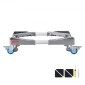 Μίνι βάση ψυγείου VEVOR, φορτίο 181,4 kg, 4 δυνατά πόδια, 4 περιστρεφόμενοι τροχοί κλειδώματος, βάθρο πλυντηρίου και στεγνωτηρίου, ρυθμιζόμενη βάση πολλαπλών λειτουργιών για πλυντήριο ρούχων και ψυγείο, κινητή βάση γενικής χρήσης