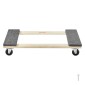 VEVOR Furniture Dolly, χωρητικότητα φόρτωσης 1000 lbs, 18" x 30", 4 x 3" PP περιστρεφόμενοι τροχοί, βαρέως τύπου έπιπλα σκληρού ξύλου Moving Dolly, Mover's Dolly, Κινητό καρότσι με ρόδες για καθαρισμό βαρέων επίπλων σπιτιού