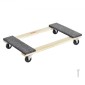 VEVOR Furniture Dolly, χωρητικότητα φόρτωσης 1000 lbs, 18" x 30", 4 x 3" PP περιστρεφόμενοι τροχοί, βαρέως τύπου έπιπλα σκληρού ξύλου Moving Dolly, Mover's Dolly, Κινητό καρότσι με ρόδες για καθαρισμό βαρέων επίπλων σπιτιού