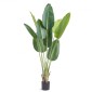 VEVOR Artificial Birds Of Paradise Tree, Faux Plant 1,5 mTall, PE Material & Anti-Tip Protection Face-Maintenance Plant, Lifelike Green Fake Tree for Home Office Decor Warehouse Indoor Outdoor