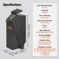 VEVOR Mounted Gun Safe for Pistols Biometric Gun Safe 3 τρόποι πρόσβασης για 1 πιστόλι