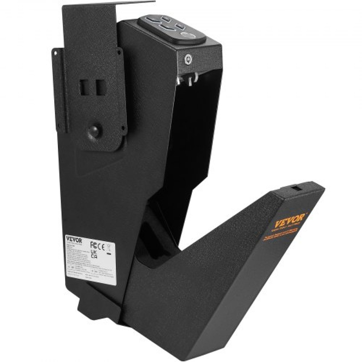 VEVOR Mounted Gun Safe for Pistols Biometric Gun Safe 3 τρόποι πρόσβασης για 1 πιστόλι