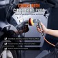 VEVOR Mini Air Trinder, 2,5/5,1/7,6 cm Random Orbital Air Trinder, 15000r/min Mini Pneumatic Sander Polisher for Auto Body Work, 58PCS Air Powered Sinder Kit με κυματιστά σφουγγάρια, γυαλόχαρτα, μαλλί