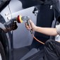VEVOR Mini Air Trinder, 2,5/5,1/7,6 cm Random Orbital Air Trinder, 15000r/min Mini Pneumatic Sander Polisher for Auto Body Work, 58PCS Air Powered Sinder Kit με κυματιστά σφουγγάρια, γυαλόχαρτα, μαλλί