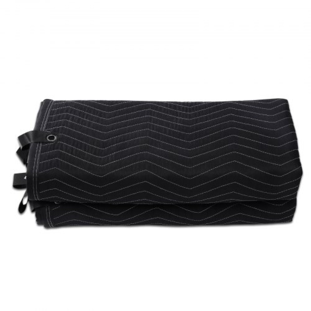 Κουβέρτα VEVOR Sound Dampening, 243,8 x 203,2 cm, Εξαιρετικά μεγάλη ηχομονωμένη κουβέρτα στούντιο με δακτύλιους, Light Blocker για κουβέρτα που μπλοκάρει ακουστικό θόρυβο πόρτας, φύλλο απορρόφησης ήχου στούντιο, μαύρο