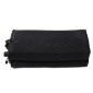 Κουβέρτα VEVOR Sound Dampening, 243,8 x 203,2 cm, Εξαιρετικά μεγάλη ηχομονωμένη κουβέρτα στούντιο με δακτύλιους, Light Blocker για κουβέρτα που μπλοκάρει ακουστικό θόρυβο πόρτας, φύλλο απορρόφησης ήχου στούντιο, μαύρο