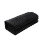Κουβέρτα VEVOR Sound Dampening, 243,8 x 203,2 cm, Εξαιρετικά μεγάλη ηχομονωμένη κουβέρτα στούντιο με δακτύλιους, Light Blocker για κουβέρτα που μπλοκάρει ακουστικό θόρυβο πόρτας, φύλλο απορρόφησης ήχου στούντιο, μαύρο