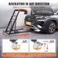 VEVOR Automotive Topside Creeper, με ρυθμιζόμενο ύψος 1219-1930 mm, 400 LBS Capacity High Creeper, 4 περιστρεφόμενοι τροχοί τροχού, Heavy Duty Creeper για επισκευή και συντήρηση αυτοκινήτων