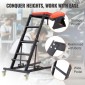 VEVOR Automotive Topside Creeper, με ρυθμιζόμενο ύψος 1219-1930 mm, 400 LBS Capacity High Creeper, 4 περιστρεφόμενοι τροχοί τροχού, Heavy Duty Creeper για επισκευή και συντήρηση αυτοκινήτων