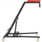 VEVOR Automotive Topside Creeper, με ρυθμιζόμενο ύψος 1219-1930 mm, 400 LBS Capacity High Creeper, 4 περιστρεφόμενοι τροχοί τροχού, Heavy Duty Creeper για επισκευή και συντήρηση αυτοκινήτων