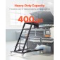 VEVOR Automotive Top Creeper, Engine Creeper 42,5"-64,8", 400 LBS Capacity High Top Creeper, 4 περιστρεφόμενοι τροχοί τροχού, επενδεδυμένο κατάστρωμα, αναρριχητικό φυτό για γκαράζ στο σπίτι, Συντήρηση επισκευής συνεργείου