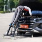 VEVOR Automotive Top Creeper, Engine Creeper 42,5"-64,8", 400 LBS Capacity High Top Creeper, 4 περιστρεφόμενοι τροχοί τροχού, επενδεδυμένο κατάστρωμα, αναρριχητικό φυτό για γκαράζ στο σπίτι, Συντήρηση επισκευής συνεργείου