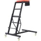 VEVOR Top Automotive Creeper, Engine Creeper με ρυθμιζόμενο ύψος 45,7" έως 66,3", 400 LBS Capacity High Creeper, 4 περιστρεφόμενοι τροχοί τροχού, Heavy Duty Creeper για επισκευή και συντήρηση αυτοκινήτων