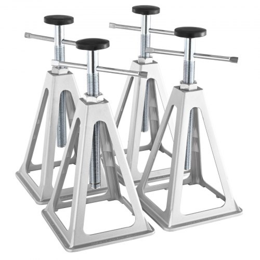 VEVOR RV Stabilizer Jacks, 4 Pack Aluminium RV Leveling Jacks, RV Stack Jacks for RV Travel Trailer Camper, Single Screw Jack Support έως 2721,6 kg, Ρυθμιζόμενο από 27,9 έως 43,2 cm