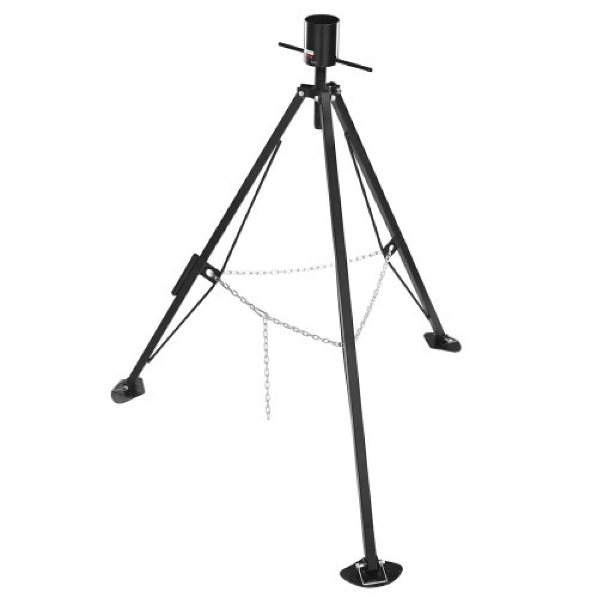 VEVOR 5th Wheel Tripod Stabilizer, 5000 LBS Load Capacity Tripod Fifth Wheel Stabilizer, 35"-57" Ρυθμιζόμενο ύψος RV Gooseneck Stabilizer, Jack Tripod for Fifth-Wheel Trailers, RVs and Campers