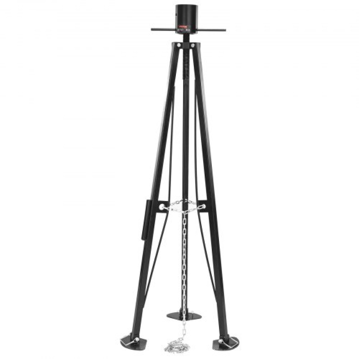 VEVOR 5th Wheel Tripod Stabilizer, 5000 LBS Load Capacity Tripod Fifth Wheel Stabilizer, 35"-57" Ρυθμιζόμενο ύψος RV Gooseneck Stabilizer, Jack Tripod for Fifth-Wheel Trailers, RVs and Campers