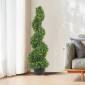 VEVOR Artificial Topiaries Πυξάρι, 3 πόδια ψηλό (2 τεμάχια) Faux topiary φυτό εξωτερικού χώρου, όλο το χρόνο πράσινο φυτό Feaux με αντικαταστάσιμα φύλλα για διακοσμητικά εσωτερικούς/εξωτερικούς χώρους/κήπου