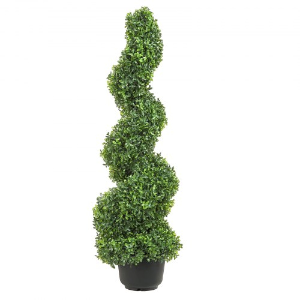 VEVOR Artificial Topiaries Πυξάρι, 3 πόδια ψηλό (2 τεμάχια) Faux topiary φυτό εξωτερικού χώρου, όλο το χρόνο πράσινο φυτό Feaux με αντικαταστάσιμα φύλλα για διακοσμητικά εσωτερικούς/εξωτερικούς χώρους/κήπου