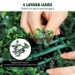 VEVOR Artificial Topiaries Πυξάρι, 50,8 cm ύψος (2 τεμάχια), Φυτό Faux Topiaries σε σχήμα μπάλας, Διακοσμητικές μπάλες πράσινων φυτών Feaux για όλο το χρόνο για αυλή, μπαλκόνι, κήπο, γάμο και διακόσμηση σπιτιού