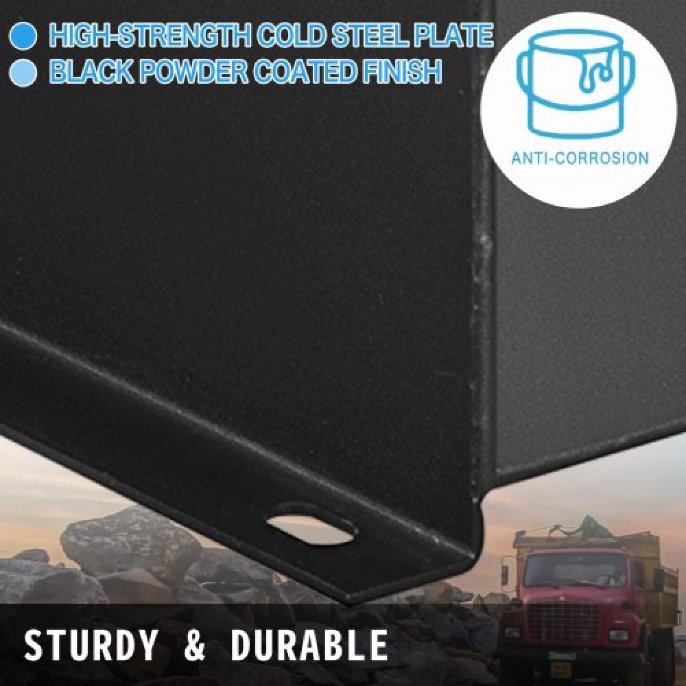 Δεξαμενή υγρού VEVOR Hydraulic Fluid Tank 37,9 L Fuel Tank Heavy Duty Hydraulic Steel Tank Reservoir, Tanks Transfer Benzine, Hydraulic Reservoir with Strainer Temp Mauge Filter Καπάκι αναπνοής για τρακτέρ και φορτηγά