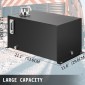 Δεξαμενή υγρού VEVOR Hydraulic Fluid Tank 37,9 L Fuel Tank Heavy Duty Hydraulic Steel Tank Reservoir, Tanks Transfer Benzine, Hydraulic Reservoir with Strainer Temp Mauge Filter Καπάκι αναπνοής για τρακτέρ και φορτηγά