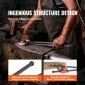 Λαβίδες VEVOR Blacksmith, 45,7 cm 4 ΤΕΜ., λαβίδες V-Bit Bolt, Wolf Jaw Tongs, Z V-Bit Tongs and Gripping Tongs, Carbon Steel Forge Tongs με ατσάλινα πριτσίνια, για αρχάριους και έμπειρους σιδηρουργούς, λεπίδες