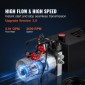 VEVOR Hydraulic Pump, 6 Quart Hydraulic Power Unit, Double Acting Dump Trailer Pump, 0,91 GPM Ρυθμός ροής, 3200 PSI Max Relief Pressure, DC 12V Hydraulic Pump for Dump Trailer Car Lifting