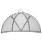 Καπάκι οθόνης VEVOR Firepit Spark, διάμετρος 914,4 χιλιοστών, Στρογγυλά εξαρτήματα κάλυψης δακτυλίου πυρκαγιάς εξωτερικού χώρου, μεταλλικό κάλυμμα πυροσβεστικού λάκκου, καλύμματα πυροσβεστικών δακτυλίων από ανοξείδωτο χάλυβα που ανοίγουν εύκολα για υπαίθρ