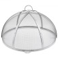 Καπάκι οθόνης VEVOR Firepit Spark, διάμετρος 40", Στρογγυλά αξεσουάρ κάλυμμα δακτυλίου πυρκαγιάς εξωτερικού χώρου, μεταλλικό κάλυμμα πυροσβεστικού λάκκου, καλύμματα πυροσβεστικών δακτυλίων από ανοξείδωτο χάλυβα που ανοίγουν εύκολα για υπαίθριες αυλές