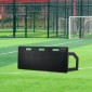VEVOR Soccer Rebounder Board, 101,6 x 40,6 cm Φορητός τοίχος ποδοσφαίρου με 2 γωνίες αναπήδησης, αναδιπλούμενος HDPE Kickback Board, Εξοπλισμός προπόνησης ποδοσφαίρου για παιδιά και ενήλικες, Passing & Shooting Practice