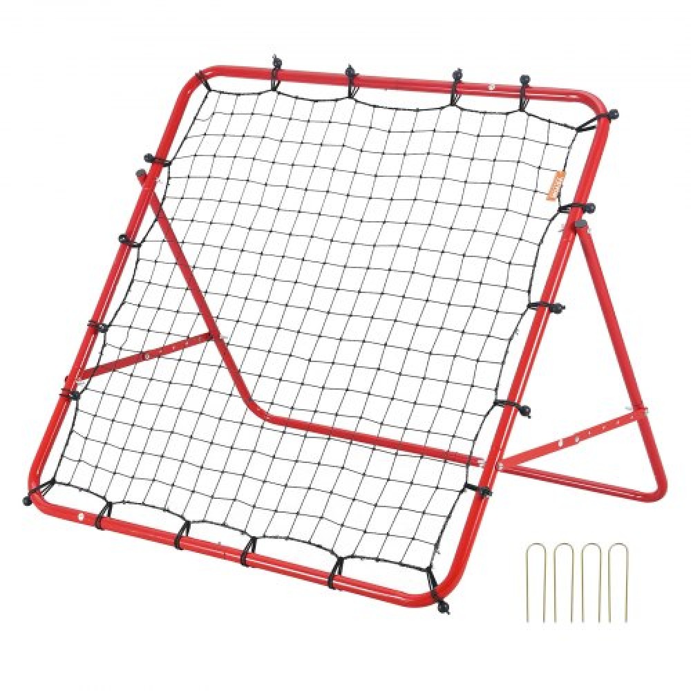 VEVOR Soccer Rebounder Rebound Net, Kick-Back 99,1x99,1 cm, Φορητά δώρα προπόνησης ποδοσφαίρου, Full Goal Net, Βοηθήματα & Εξοπλισμός για Παιδιά, Εφήβους και όλες τις ηλικίες, Εύκολη ρύθμιση & τέλεια αποθήκευση
